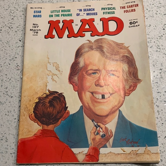 Original Mad Magazine issue #197 March 1978 - Picture 1 of 3